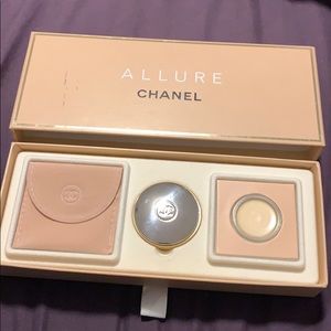 Chanel Allure vintage pressed perfume compact